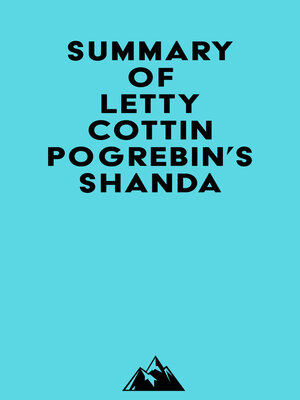 cover image of Summary of Letty Cottin Pogrebin's Shanda